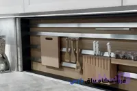 مکانیزم درب ریلی تاپ لاین توکار با آرامبند فانتونی