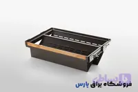 جا کفشی فلزی با فرانت چوب یونی‌هوپر