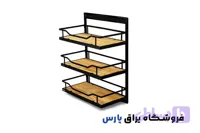 جای بطری و ادویه 2 و 3 طبقه ریل پهلو هوفل