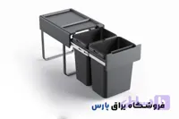 سطل 2 قلو حجم 36 لیتر ملونی
