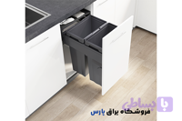 سطل 2 قلو ریلی حجم 62 لیتر ملونی