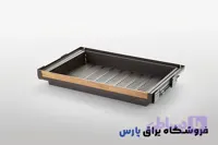 طبقه کشویی با فرانت چوب یونی‌هوپر