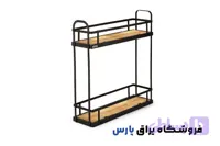 جای بطری و ادویه 2 طبقه ریل کف هوفل