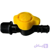 شیر 16 در 1.2 آبیاری قطره ای (شیر یکسر رزوه یکسر شیلنگ خور)