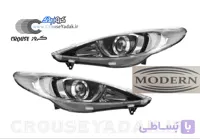 چراغ جلو 207 جفت مدرن