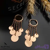 گوشواره آویز پولکی