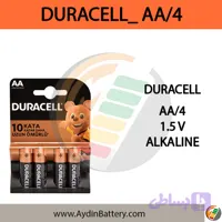 باتری قلمی آلکالاین دوراسل DURACELL BASIC AA B4