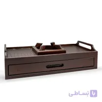 سینی وارمردار کشویی – قهوه ای