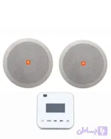 پک 2 عددی اسپیکر سقفی JBL با آمپلی فایر 2 اینچ 100 وات