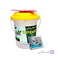 تله سطلی مگسdeltrap با پودر جاذب راسیون