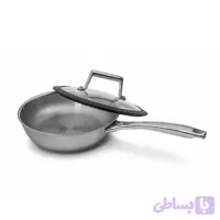 ماهیتابه وک کف لیزری سایز 28 با دسته کمکی مدل اولترا کوک(ULTRA COOK)