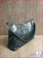 کیف نرم دوشی زنانه چرم طبیعی مدل i-680 برند ایزاکو