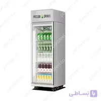 یخچال ایستاده تک در دهنه 60برندپارس استیل