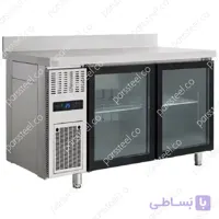 یخچال میزکاری 190 پارس استیل