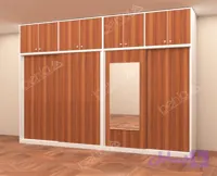 کمد لباس درب ریلی کد BC-10101 - بهجا