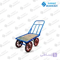چرخ دستی سنتی فوق تقویت شده با چرخ هشت پر توپی بزرگ 8
