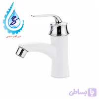 شیر روشویی اهرمی پلیمری شمس | کارتریج ۴۰ و پرلاتور کم‌مصرف