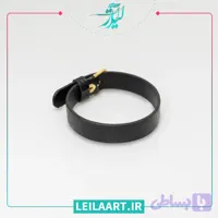 دستبند چرم اسپرت با قفل کمربندی کد 10005