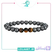 دستبند اسپرت حدید چشم ببر مدل 10088