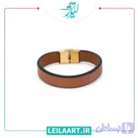 دستبند چرم طبیعی لیلاآرت کد 10011