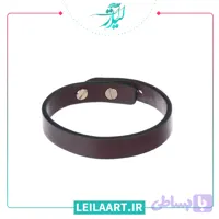 دستبند چرم با قفل سوزنی مدل 10020