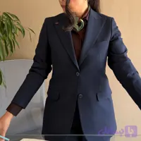 کت و شلوار زنانه سرمه ای Velora کد M183