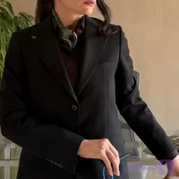 کت و شلوار زنانه مشکی Bella Noir کد M184