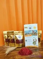 یک مثقال زعفران پوشال طرح سعدی