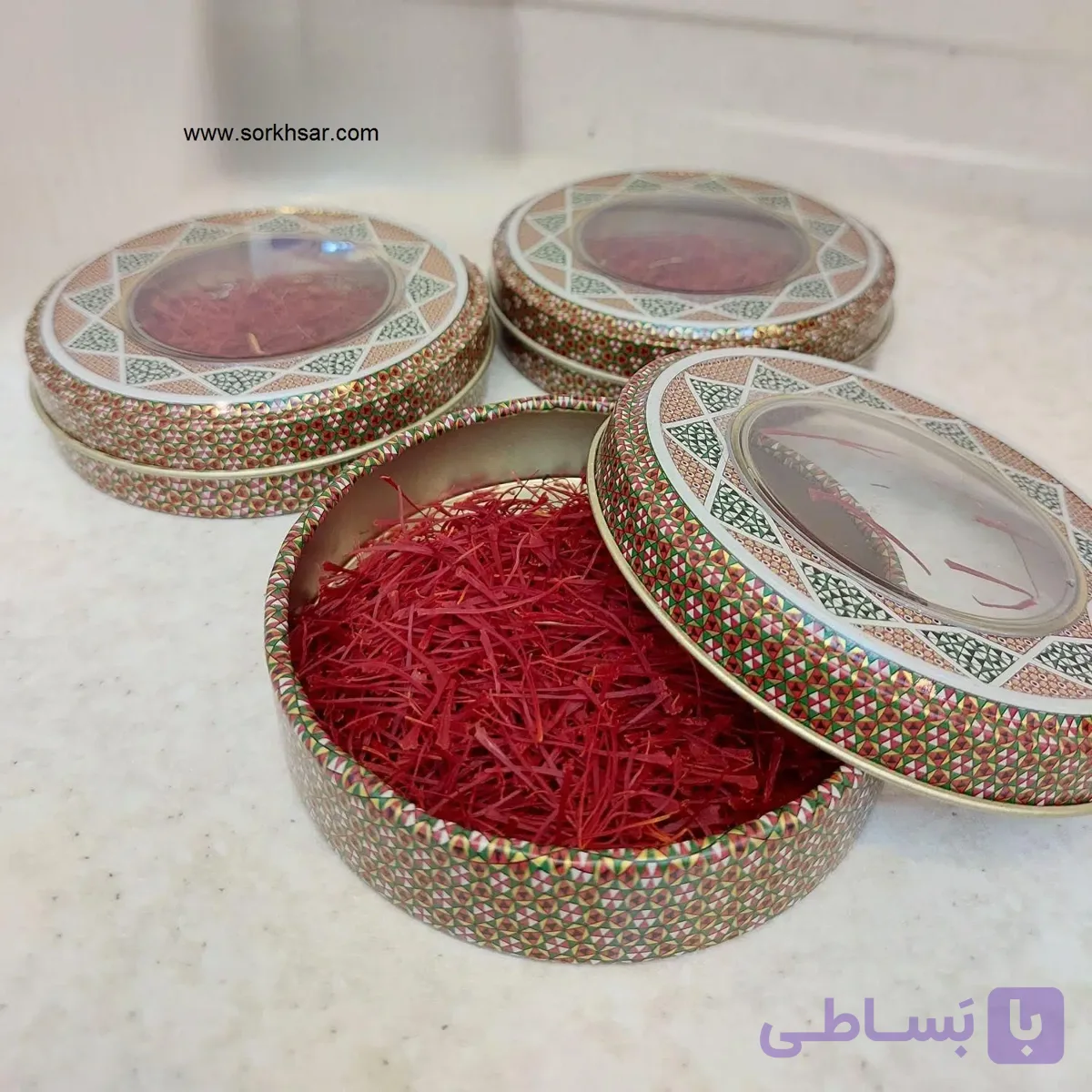 زعفران خاتم نگین، سرگل و پوشال | قیمت روز + وزن‌های متنوع