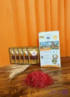 یک گرم زعفران نگین طرح سعدی