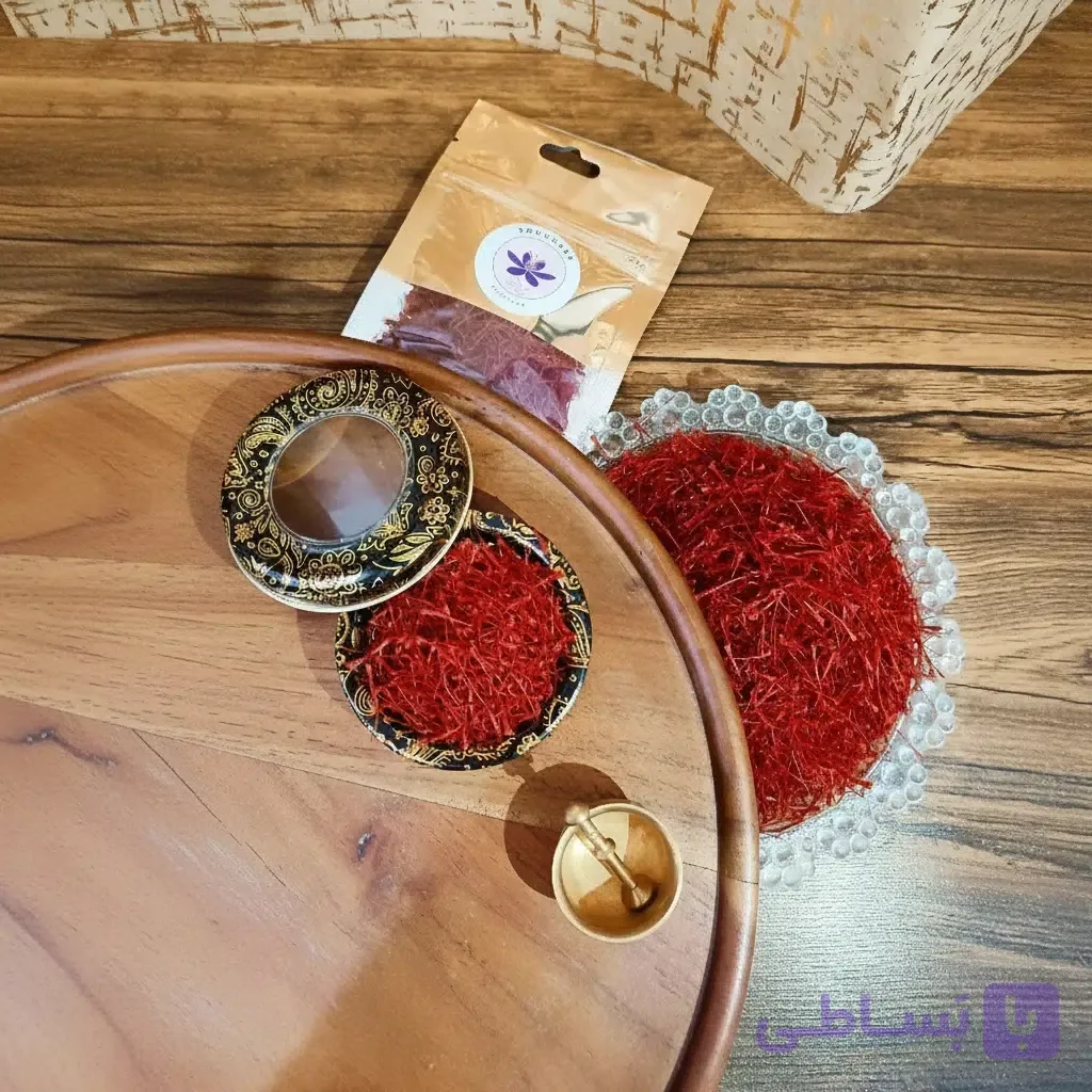 یک گرم انواع زعفران (نگین، سرگل، پوشال)