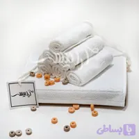 حوله دستی 30*30 سفید – آذرریس