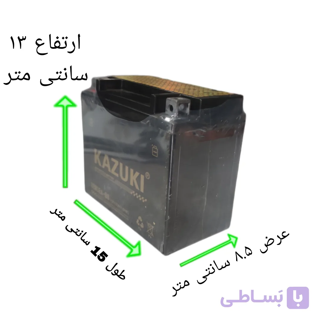 باتری 12 ولت 12 آمپر موتورسیکلت ، موتوربرق