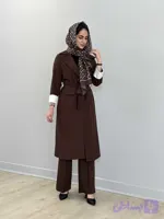مانتو و شلوار ست زنانه پارچه بزیاق