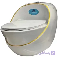 توالت فرنگی آداسا مدل کراب مشکی – کلکلته