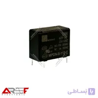 رله کتابی Meishuo مدل MPDN-S-112-C دارای 12 ولت 5 آمپر 5 پین
