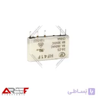 رله PLC هونگفا مدل HONGFA_HF41F دارای 24 ولت 1 کنتاکت 6 آمپر 5 پین