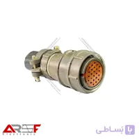 کانکتور روسی 24پین قطر 27mm نری سرکابلی با کاور