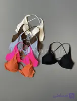نیمتنه زنانه لیزری پاپیونی پشت ضربدری