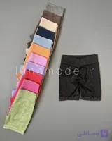 شلوارک زنانه سنگشور پشت چین دار 10 رنگ