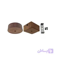 کفی چراغ چوبی بدون کابل (مربعی و دایره ای)