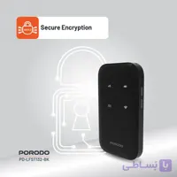 مودم جیبی 4G LTE پرودو Porodo Pocket Router 4G LTE WiFi 6 PD-LFST132
