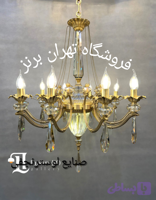 لوستر برنز طرح گلوریا۶شاخه