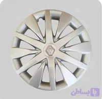 قالپاق فابریک سایز ۱۶ نقره ای رنو فلوَنس