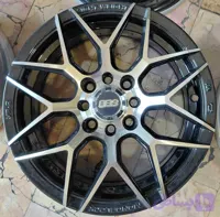 رینگ اسپرت سایز ۱۴×۶ (۱۰۸-۱۰۰×۸) رخ مشکی BBS