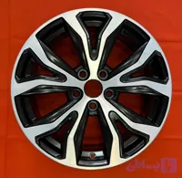 رینگ فابریک سایز ۱۸ رخ مشکی FMC T5 فردا موتور