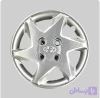 قالپاق فابریک سایز ۱۵ نقره ای هیوندایی آوانته