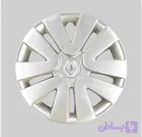 قالپاق فابریک سایز ۱۶ نقره ای رنو فلونس