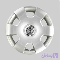 قالپاق فابریک نقره ای سایز ۱۵ تویوتا هایس