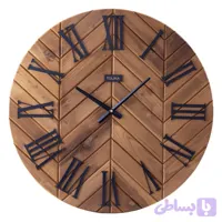 ساعت دیواری کلاسیک چوبی برند تولیکا کد 6378